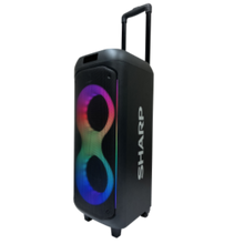 Sharp PS-935 Portable Party Speaker — 50W RMS, Karaoke, 15-Hour Battery, Bluetooth 5.2