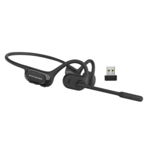 OPN Sound Chat Pro Open-Ear Bone Conduction Headset with Boom Mic — Multi-Point Bluetooth (OS5050BL)