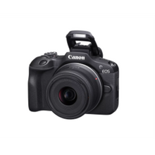 Canon EOS R100 Mirrorless Camera with RF-S 18-45mm f/4.5-6.3 IS STM Lens — APS-C, 4K