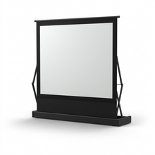 A premium e-commerce image, showing the Epson Pop-up Projection Screen in a clean studio setting.
