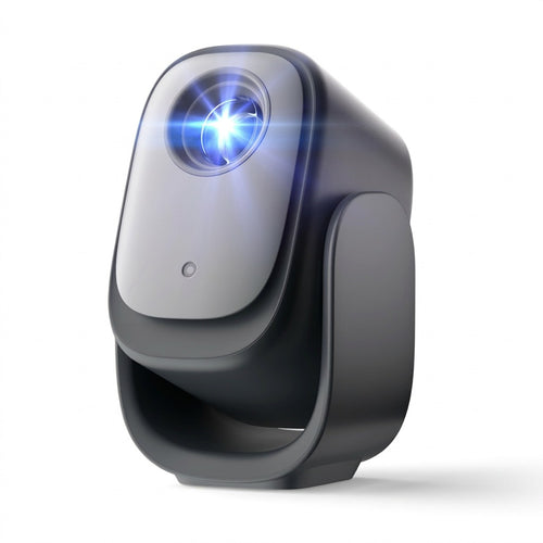 A high-resolution product shot of the Dangbei N2 mini projector on a pure white background.