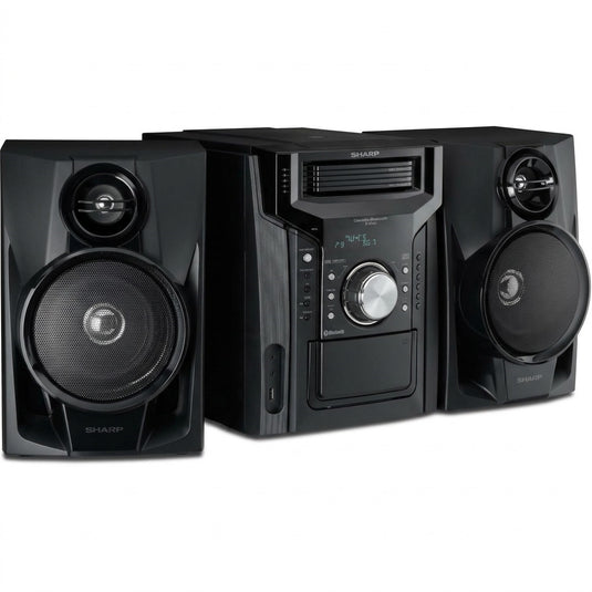 A pure high-resolution ecommerce hero image for the SHARP CD-BH950 mini system.